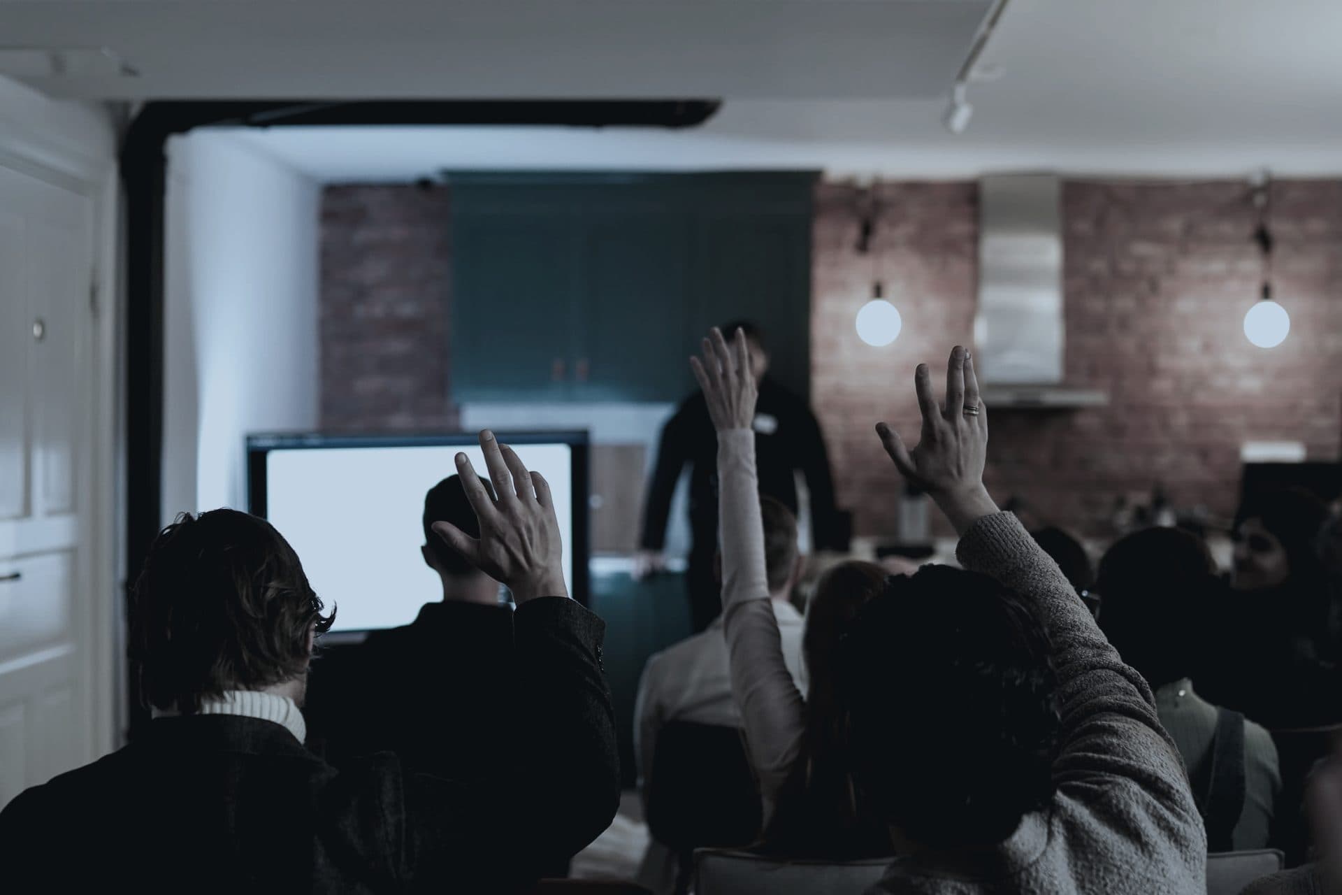 A workshop audience — Events